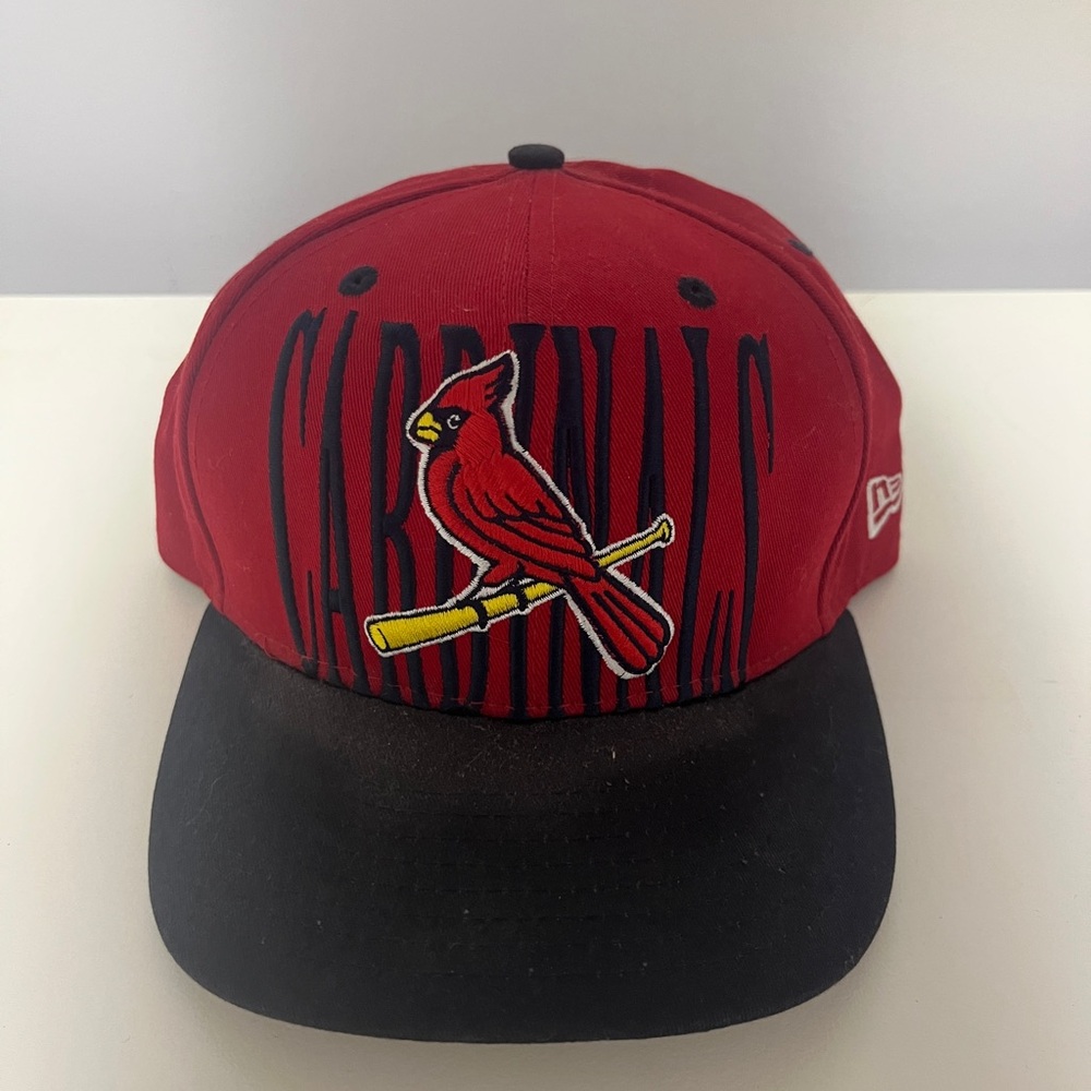 Red and Black Cardinals Cap